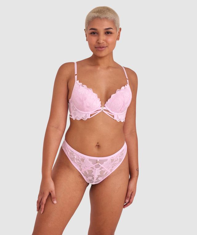 Ellie Brazilian Knicker - Light Pink