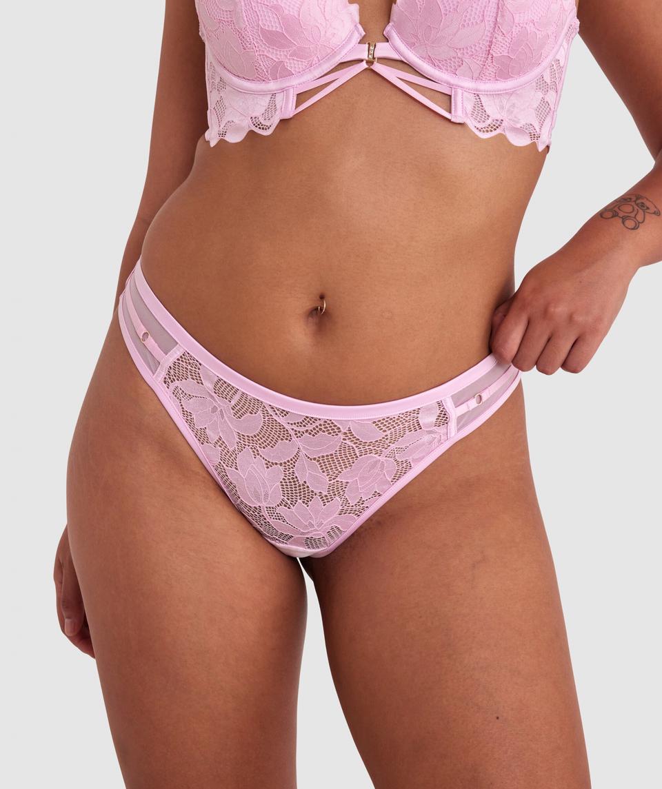 Ellie V String - Light Pink