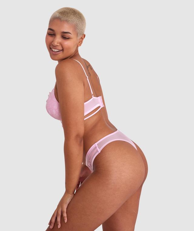 Ellie V String - Light Pink
