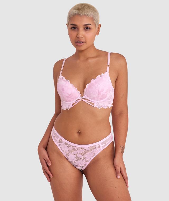 Ellie V String - Light Pink