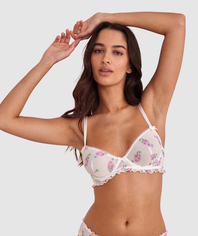 Elodie Underwire Bra - Print Floral