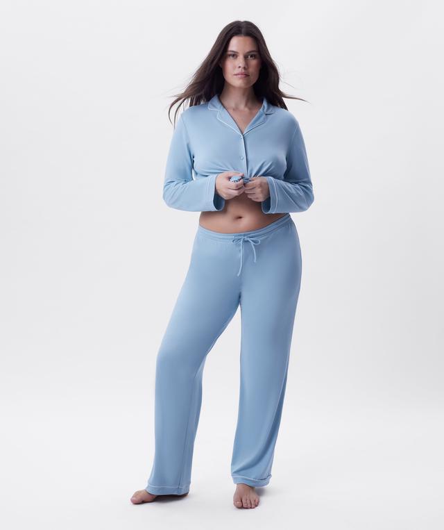 Emilia Long Pant - Light Blue