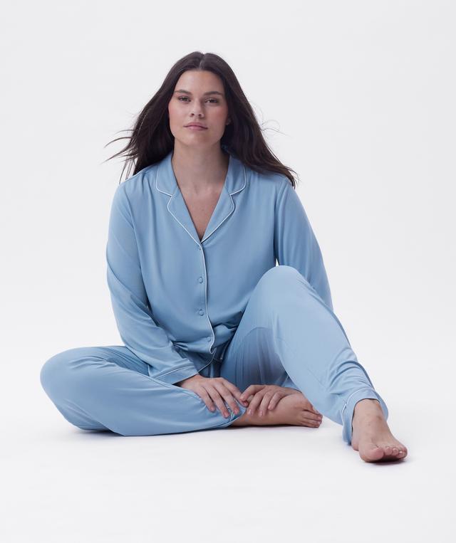 Emilia Long Pant - Light Blue