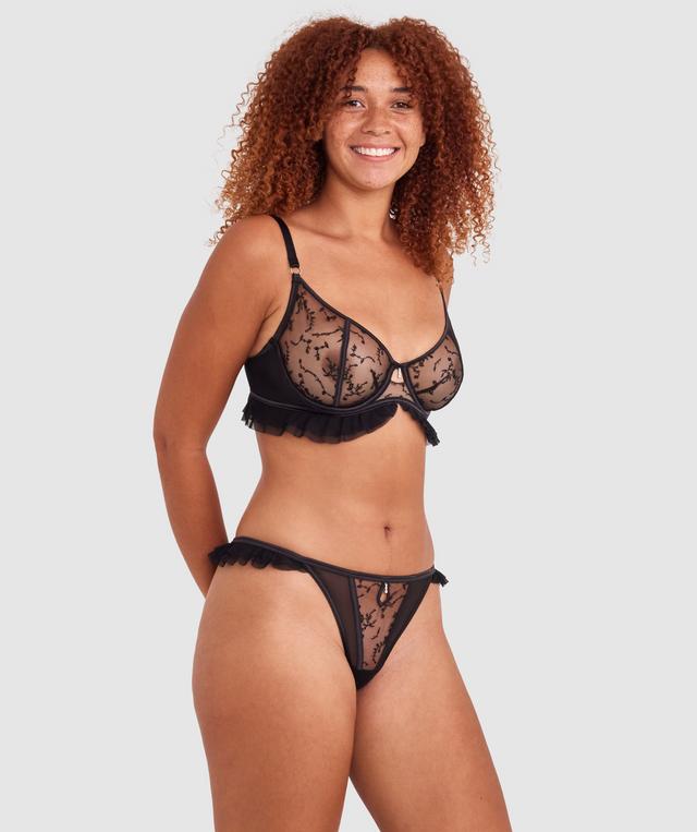 Emine Brazilian Knicker - Black