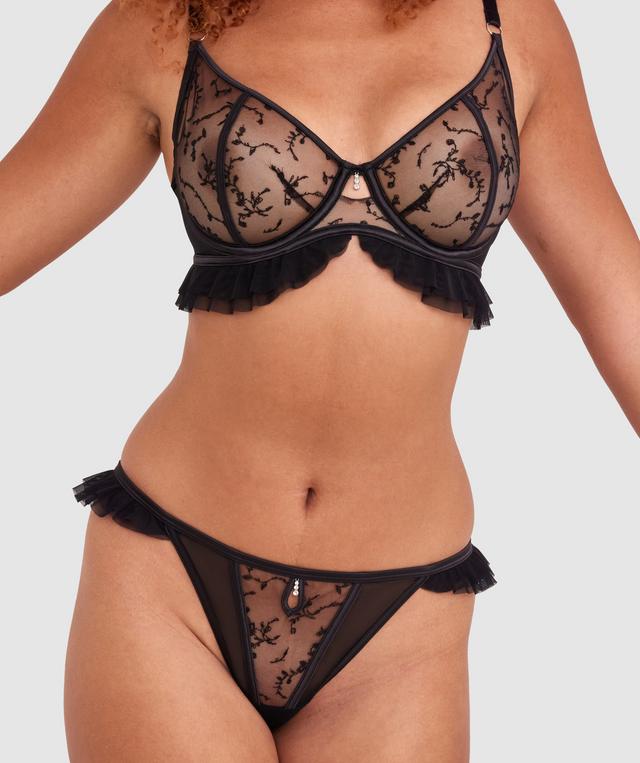 Emine Brazilian Knicker - Black