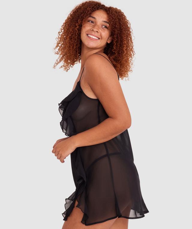 Emine Short Slip - Black