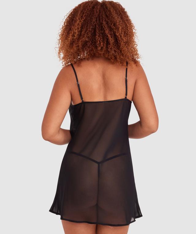Emine Short Slip - Black