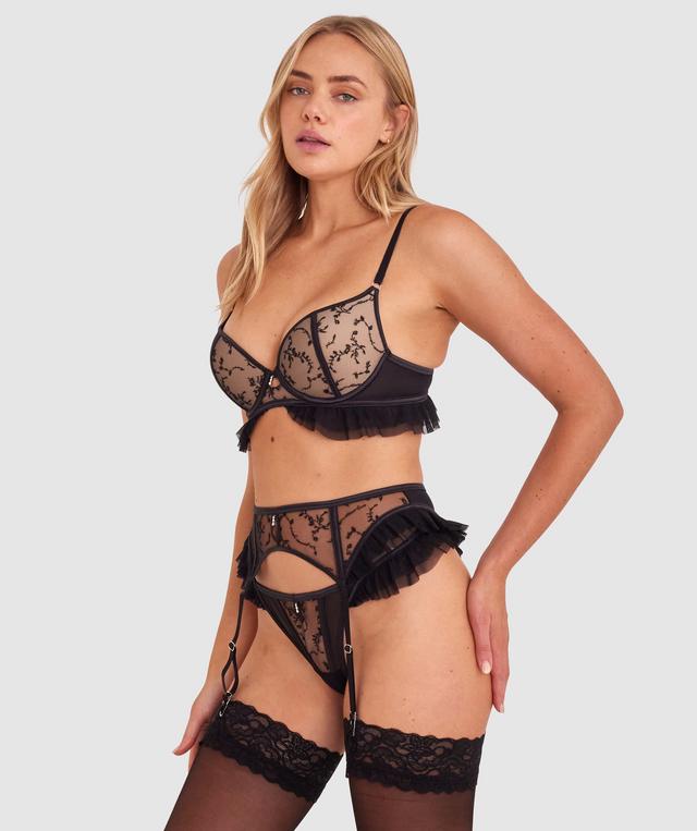 Emine Suspender - Black