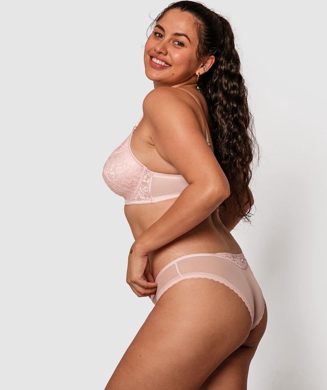 Emma Brazilian Knicker - Light Pink