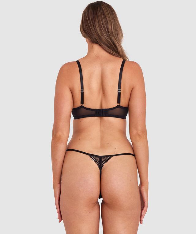 Emma Unlined & String Set - Black