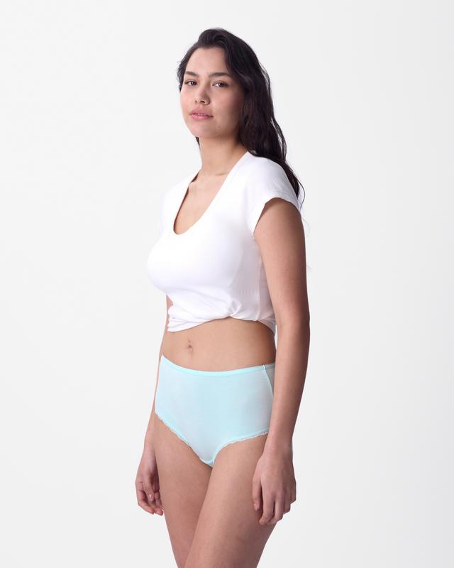Emmi Full Brief - Mint Green