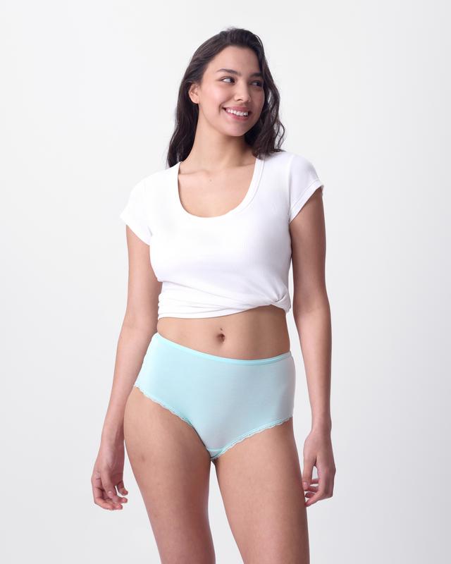 Emmi Full Brief - Mint Green