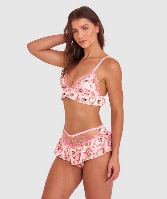 Enchanted A Purr-Fect Promise Bralette - Multi Colour/Print
