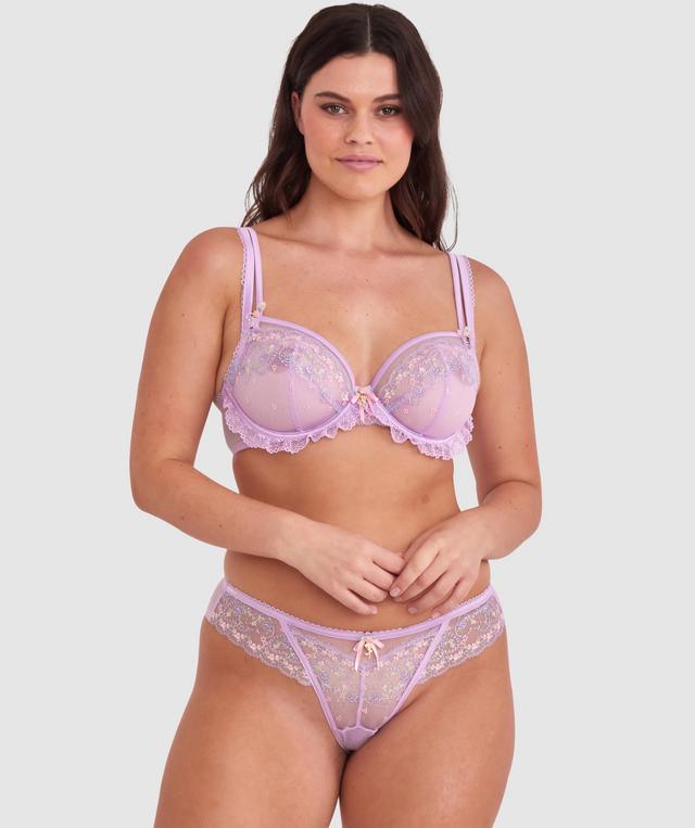 Enchanted Amore Bra - Lilac/Multicolour
