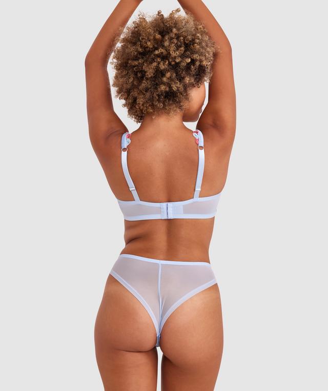 Enchanted Besos Underwire Bra - Light Blue