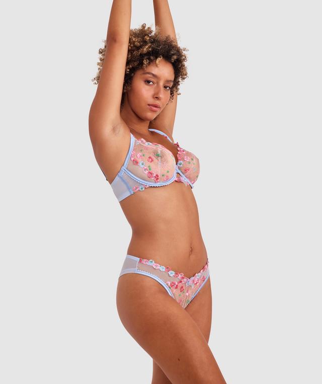 Enchanted Besos Underwire Bra - Light Blue