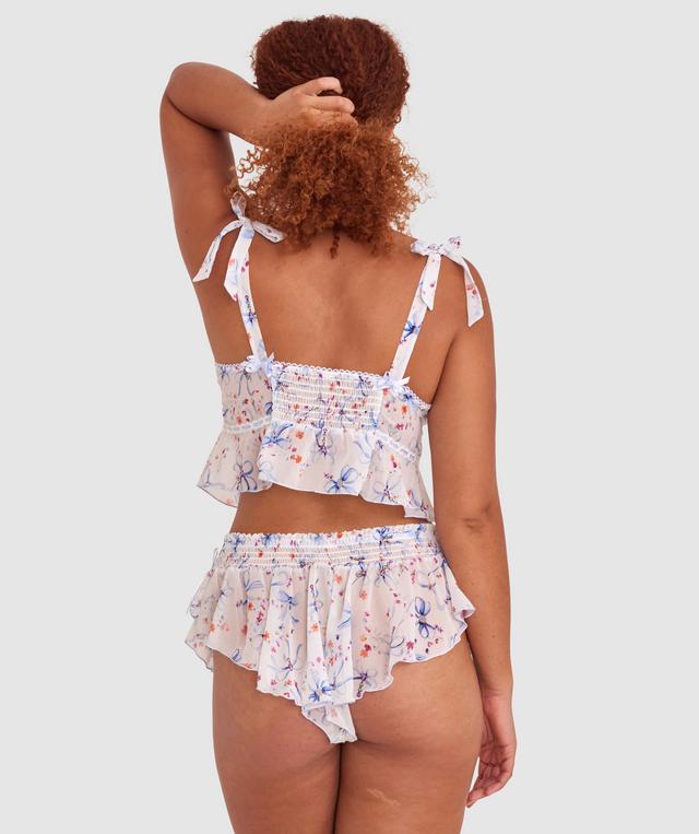 Enchanted Binding Love French Knicker - Sky Blue