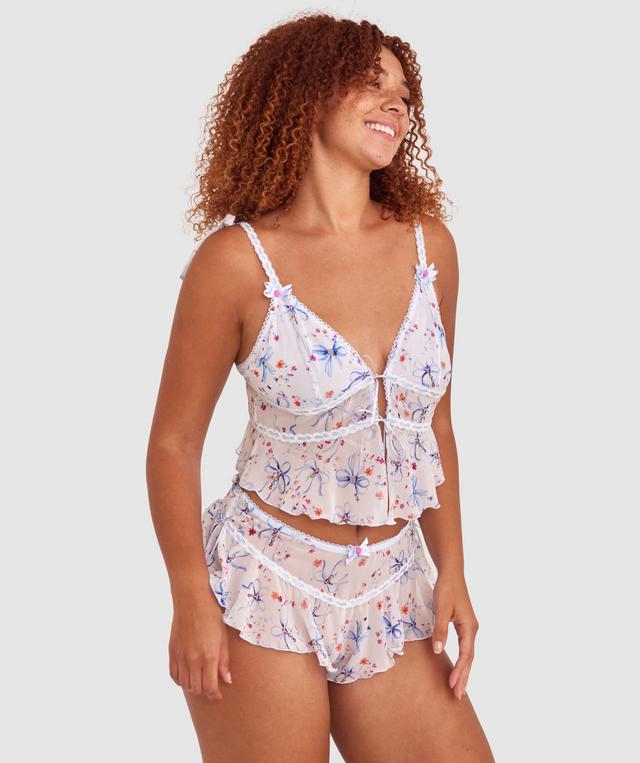 Enchanted Binding Love French Knicker - Sky Blue