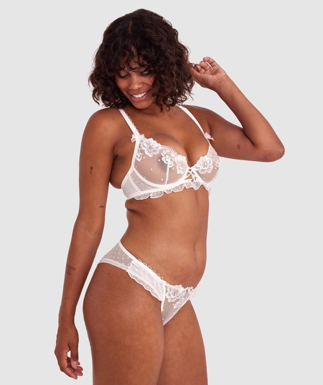 Enchanted Blooms Of Lisse Underwire Bra - Ivory