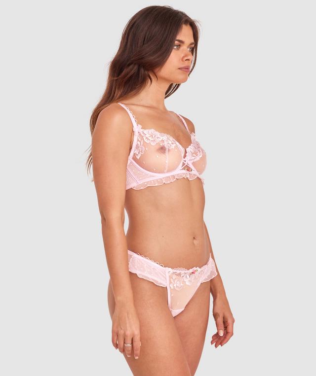 Enchanted Blooms Of Lisse Underwire Bra - Light Pink