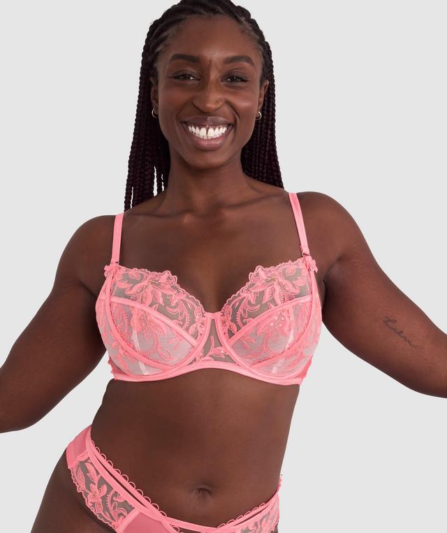 Enchanted Dreaming Of You Full Cup Bra - Pink
