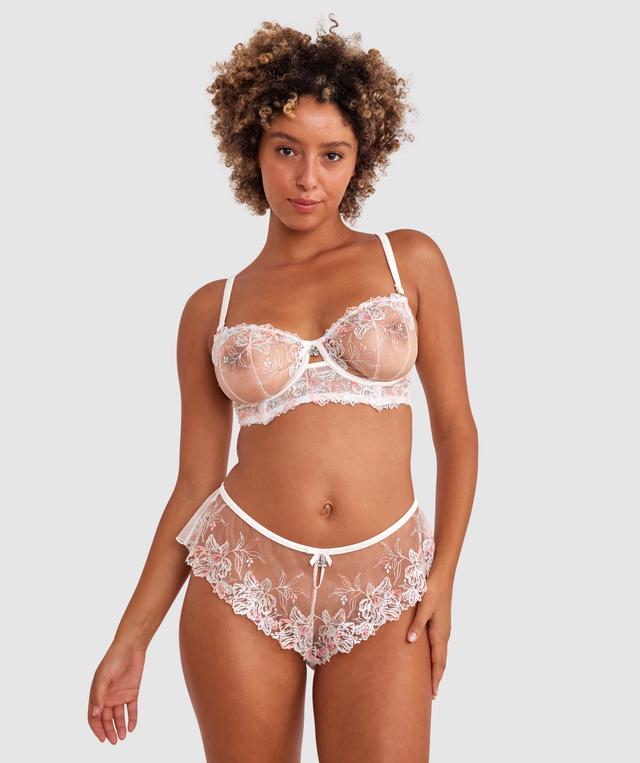 Enchanted Estrella French Knicker - Ivory