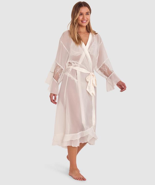 Enchanted Eternal Love Long Wrap - Ivory