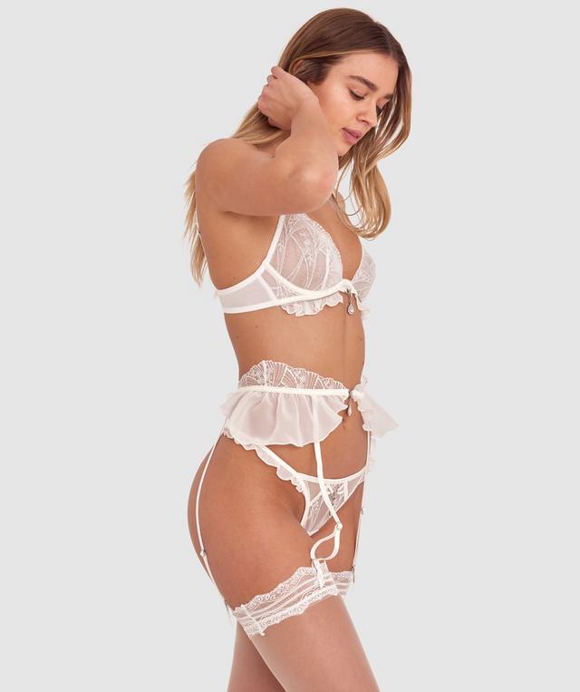 Enchanted Eternal Love Suspender - Ivory