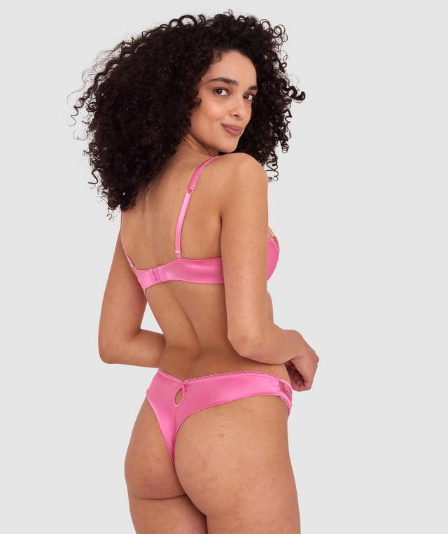 Enchanted Fika High Leg G String - Pink