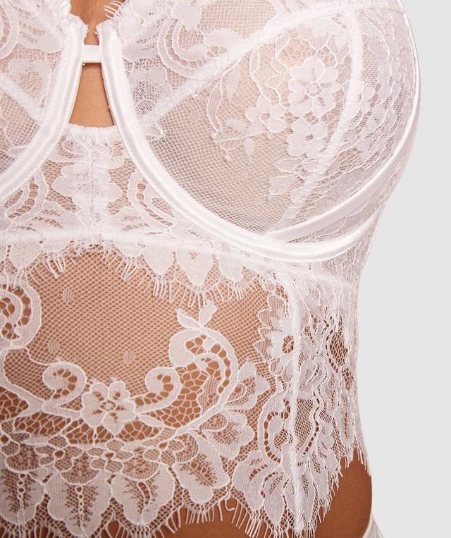 Enchanted For The Brides Balconette Underwire Cami - White