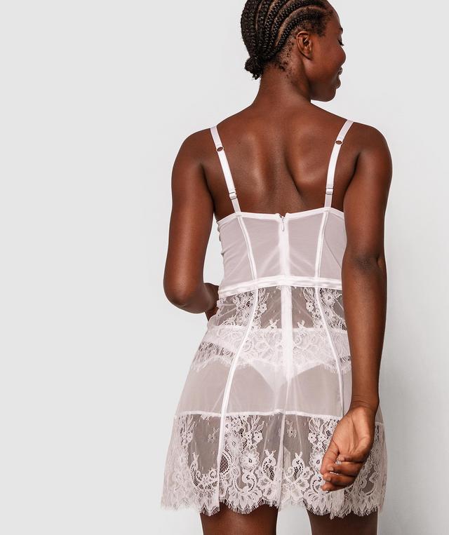Enchanted For The Brides Underwire Slip - White
