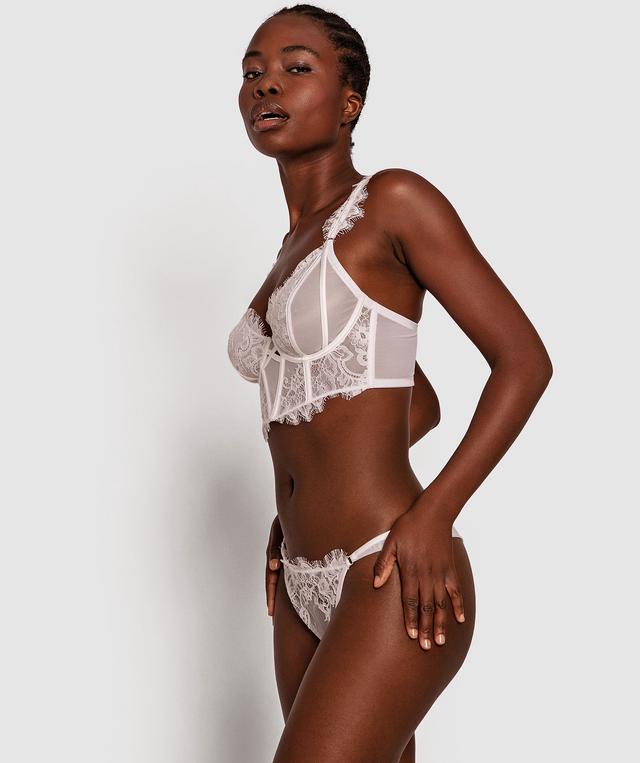 Enchanted For The Brides V String - White