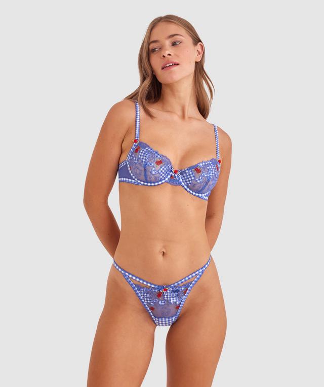Enchanted Frolic In The Fields G String - Dark Blue/Multicolour
