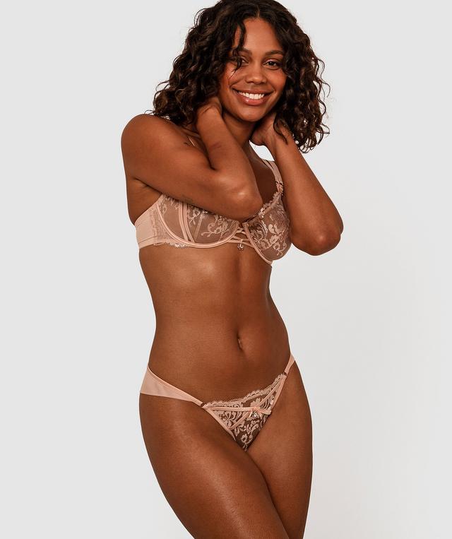 Enchanted Goldust Woman Underwire Bra - Gold