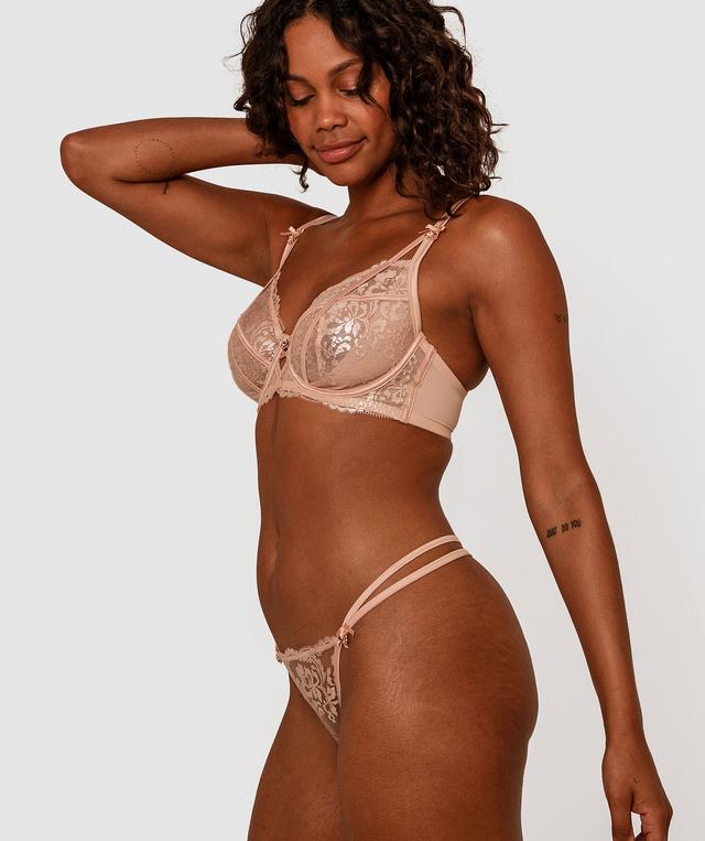 Enchanted Goldust Woman V String - Gold