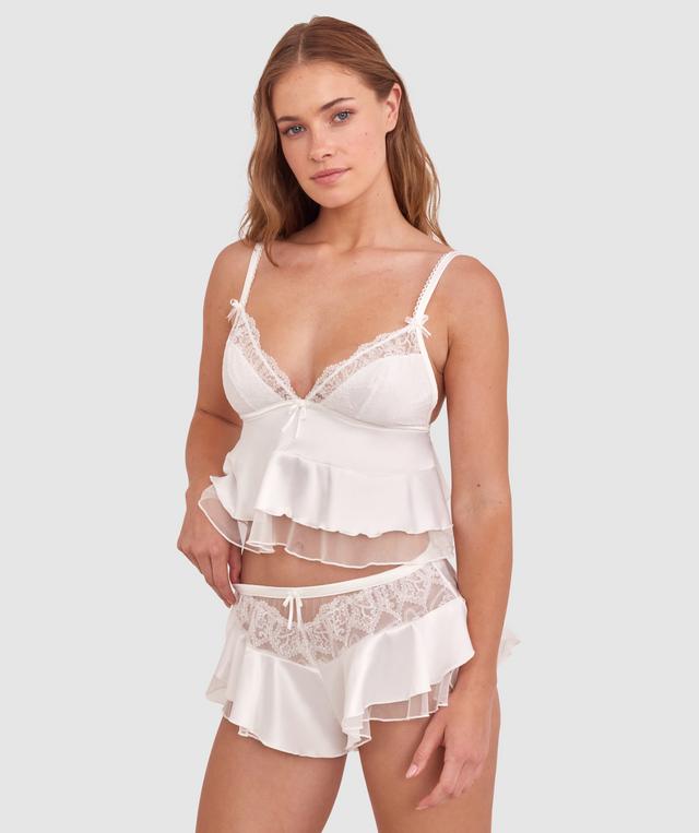 Enchanted Heartthrob French Knicker - Ivory