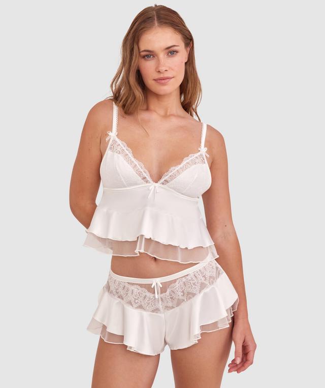 Enchanted Heartthrob French Knicker - Ivory