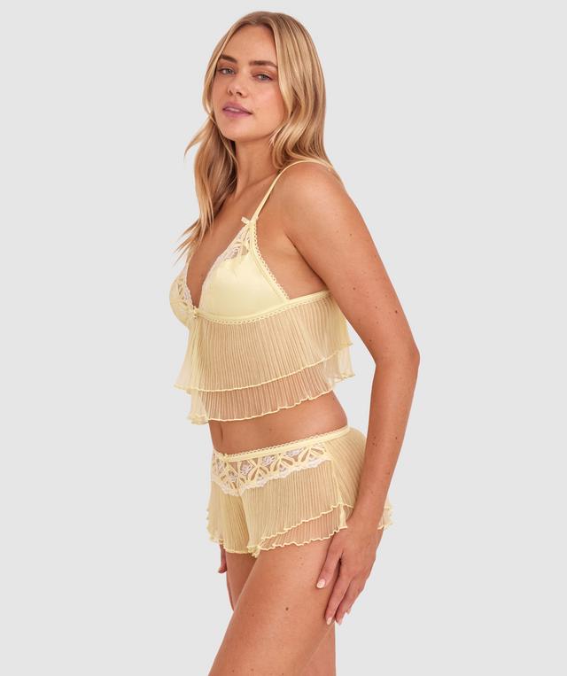 Enchanted Kinko French Knicker - Light Yellow