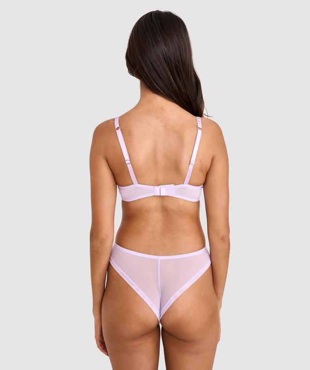Enchanted Leilani Underwire Bra - Purple
