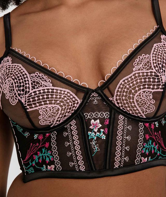 Enchanted Like Sugar Underwire Bra - Black