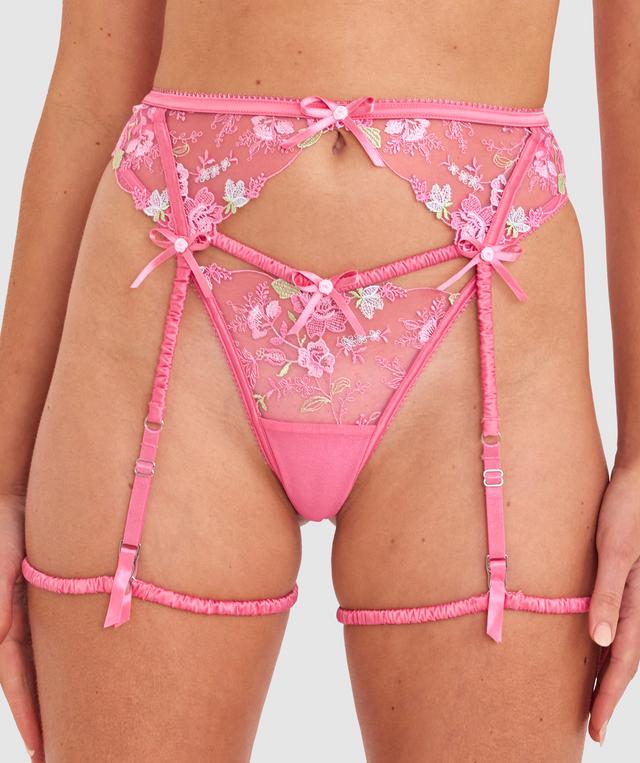 Enchanted Love Like This Suspender - Pink