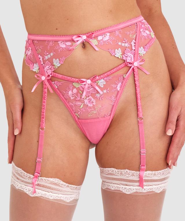 Enchanted Love Like This Suspender - Pink