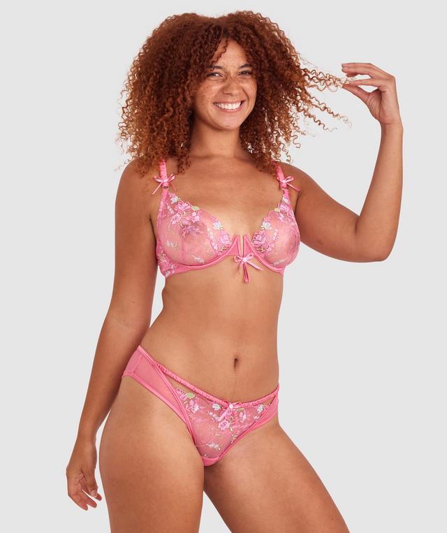 Enchanted Love Like This Unlined Bra - Pink