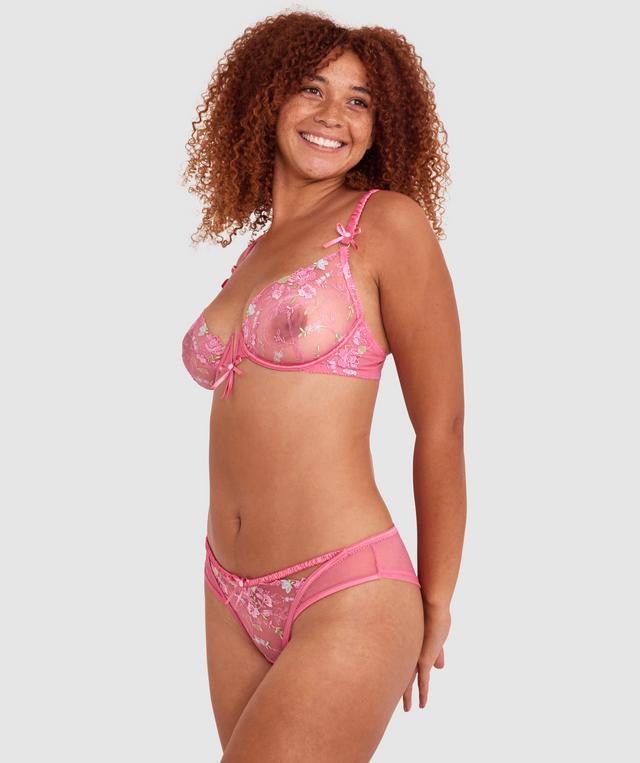 Enchanted Love Like This Unlined Bra - Pink