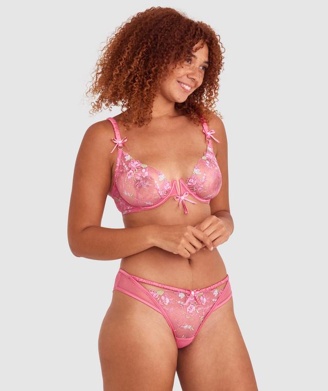 Enchanted Love Like This Unlined Bra - Pink