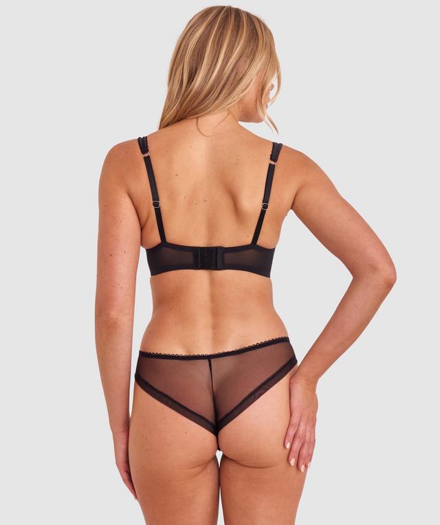 Enchanted Lovestruck Brazilian Knicker - Black