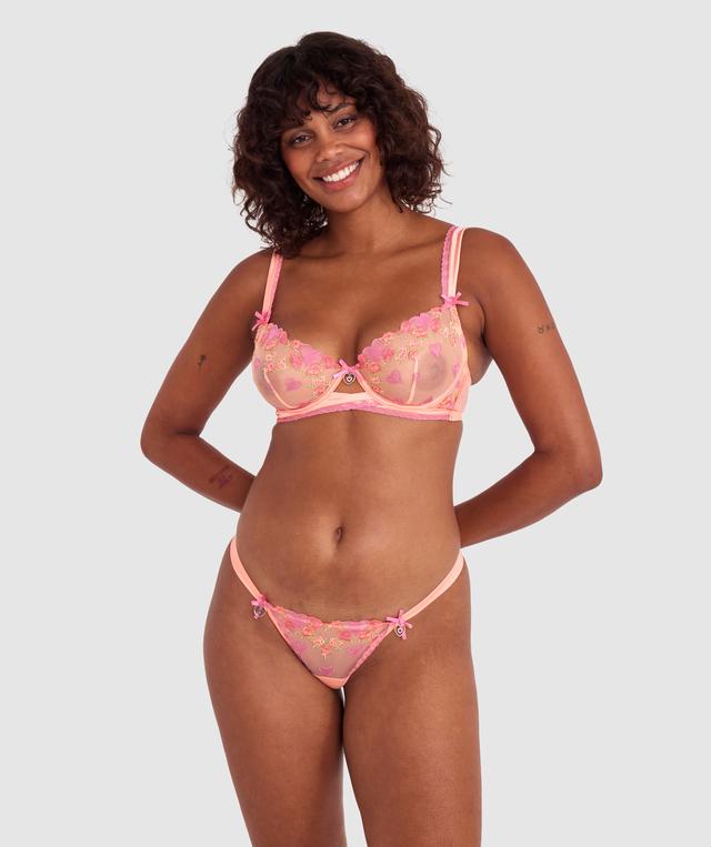 Enchanted Lovestruck String - Light Coral