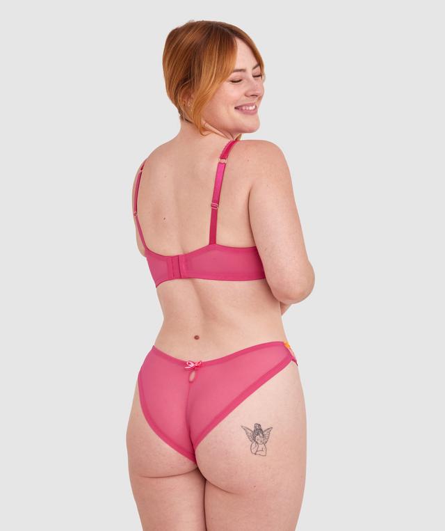 Enchanted Mi Amor Underwire Bra - Dark Pink