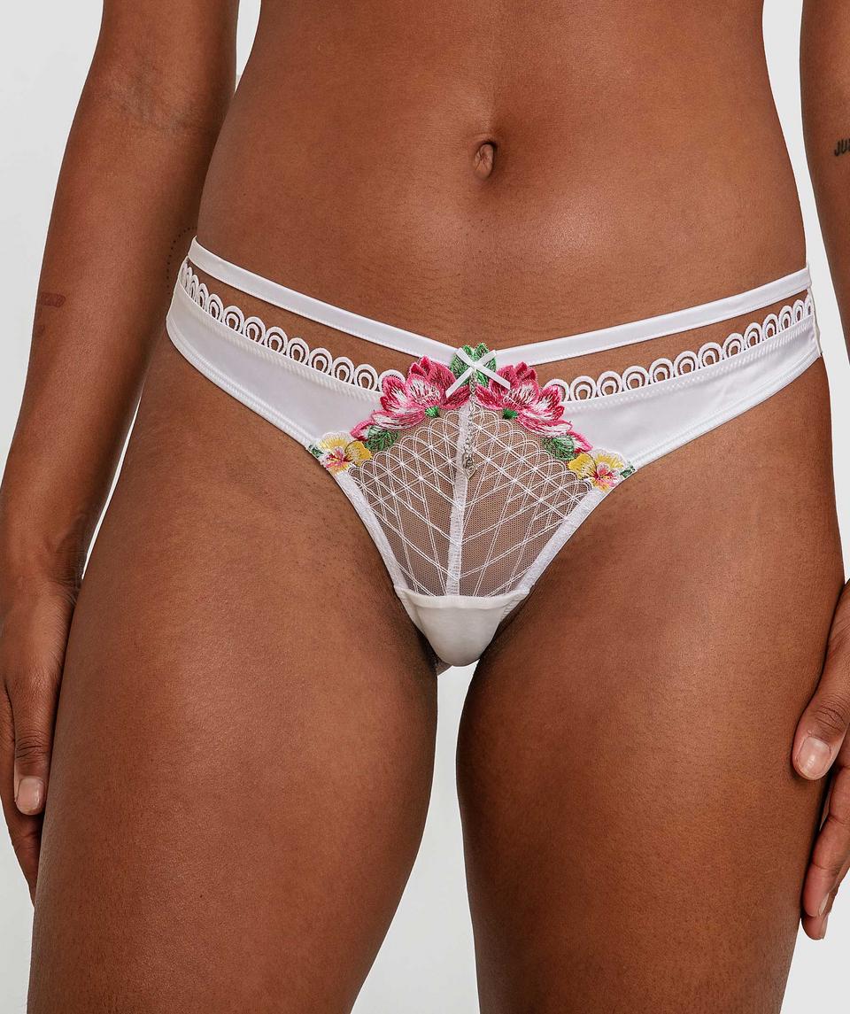 Enchanted Midsummer Dreaming Brazilian Knicker - Ivory