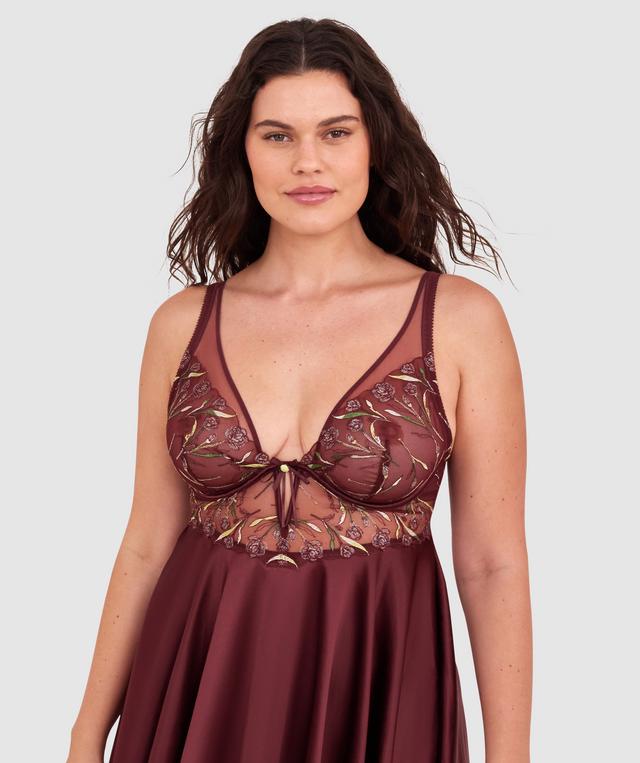 Enchanted Morena Delight Babydoll - Berry
